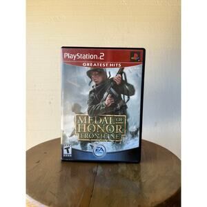 Medal of Honor: Frontline (PlayStation 2, 2002) Complete In Case Tested, Working